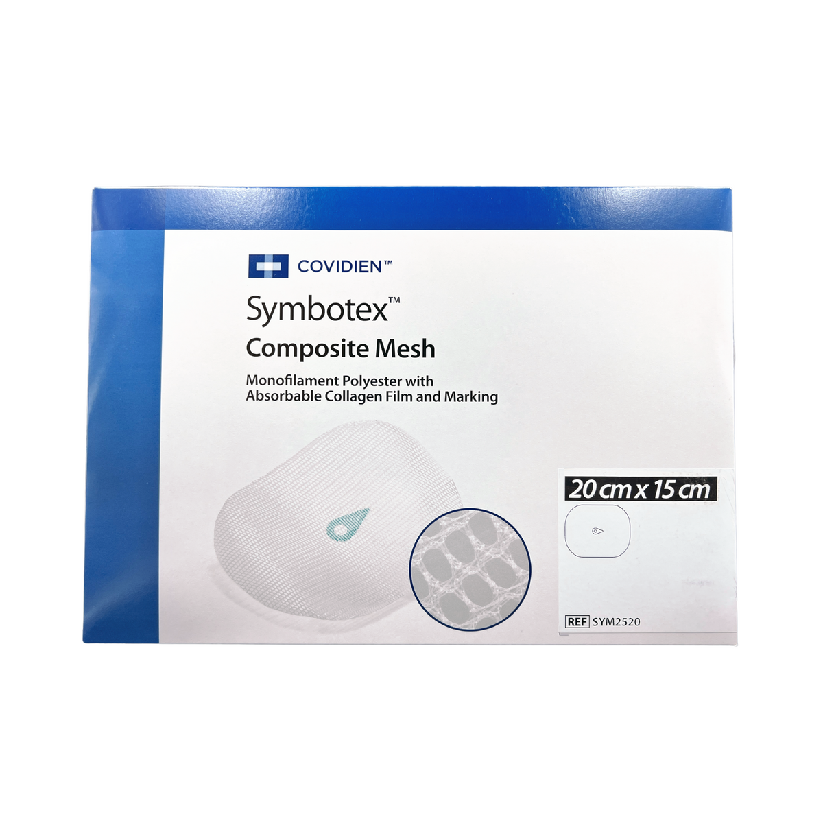 Symbotex Composite Malla Compuesta 20cm x 15cm COVIDIEN – Coinmed